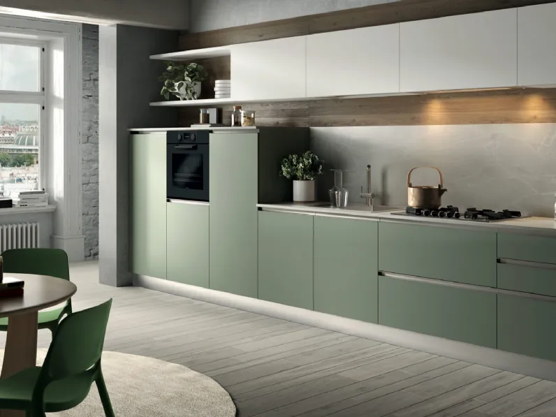 Cucina Moderna lineare York 01 di Essebi