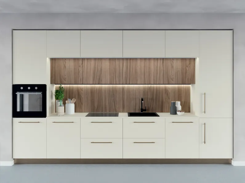 Cucina lineare su misura Chef 04 di Astra