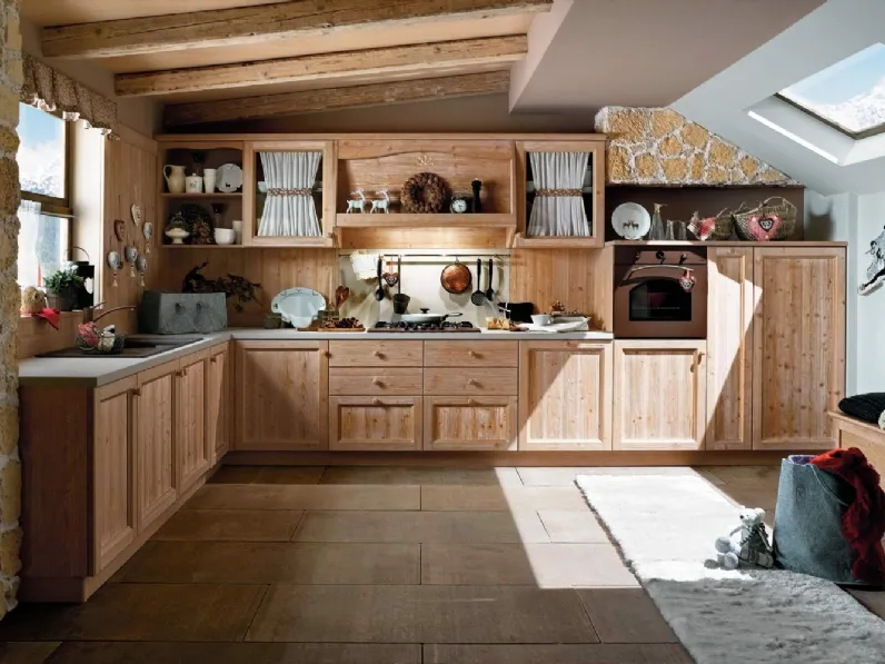 Cucina su misura Everyday Fieno Talcato di Callesella