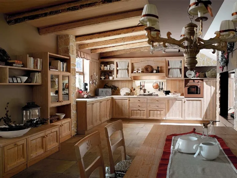 Cucina su misura Everyday Fieno Talcato di Callesella