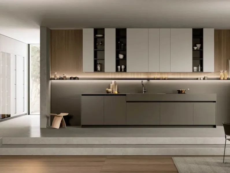 Cucina su misura Modula Composizione 03 di Febal Casa