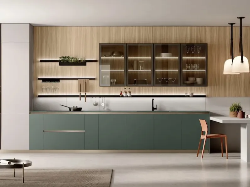 Cucina su misura Modula Composizione 04 di Febal Casa