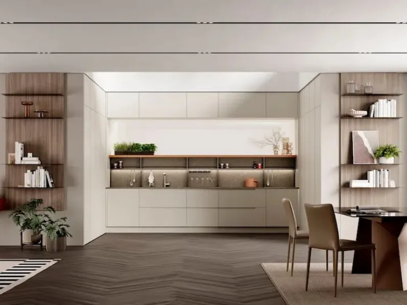 Cucina su misura Modula Composizione 08 di Febal Casa