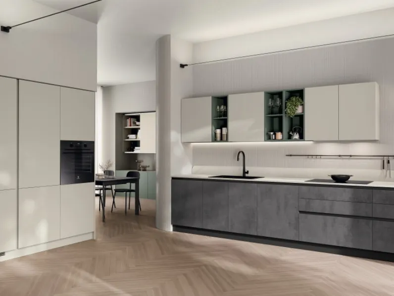 Cucina su misura ad angolo Regola 07 di Scavolini