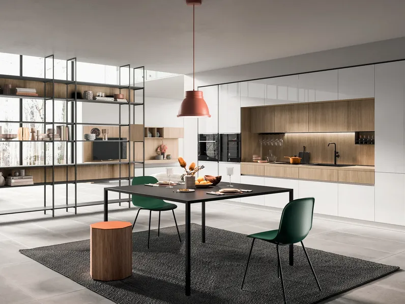 Cucina su misura lineare Twenty Moderno 08 di Astra