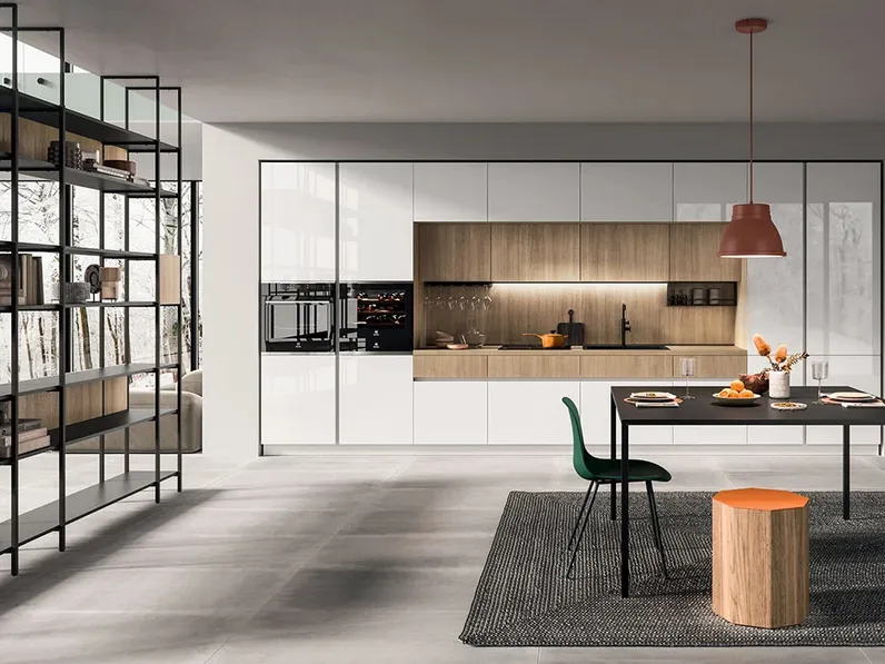 Cucina su misura Twenty Moderno 08 di Astra