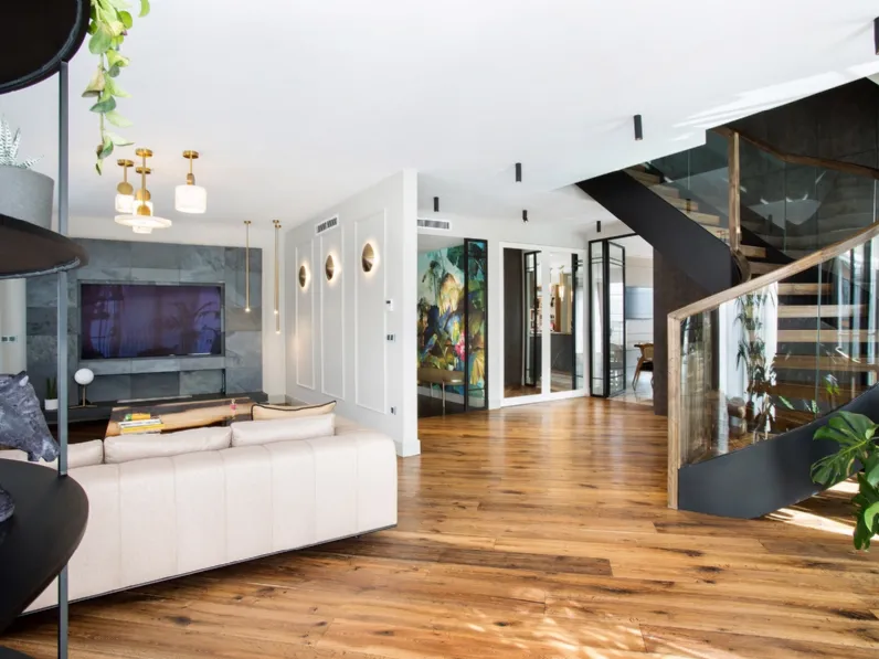 Parquet Atelier Réserve Traccia in Rovere di Listone Giordano