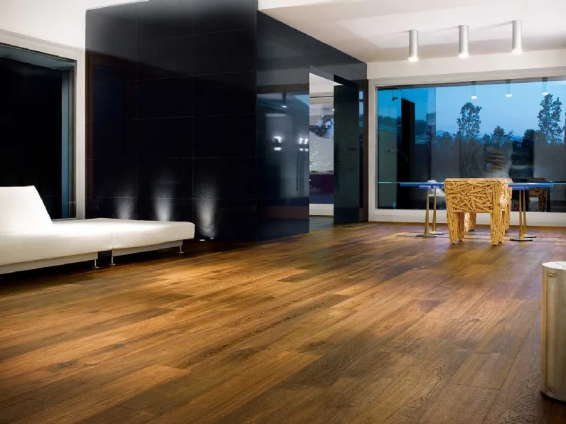 Parquet Atelier Réserve Traccia in Rovere di Listone Giordano