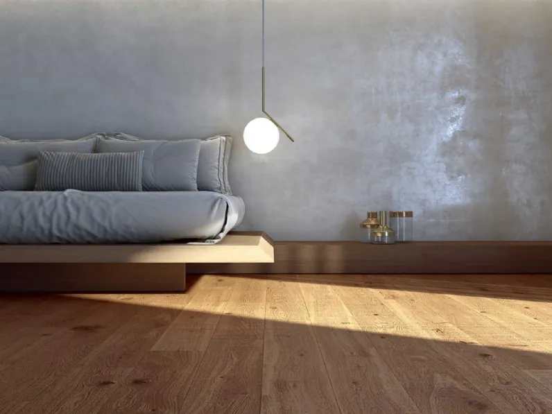 Parquet con nodi esaltati dalla resina superficiale Audace 3PW di Salis