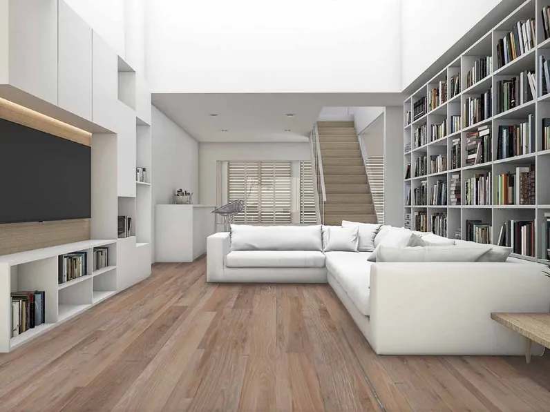 Parquet Di Valore Unique Antico Bianco Castello di Salis