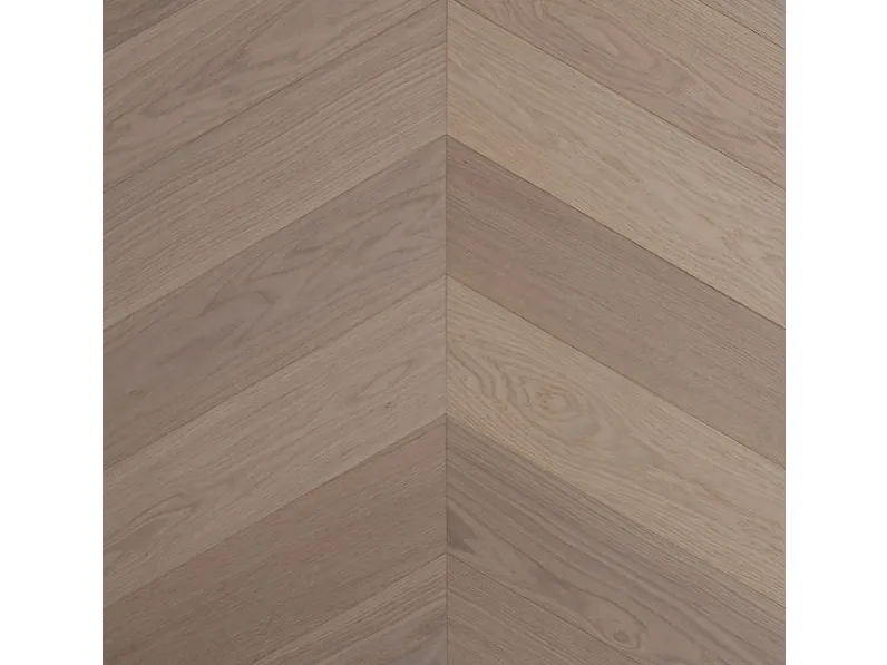 Parquet Floor City Line White Large Chevron in essenza rovere di Giacobazzi