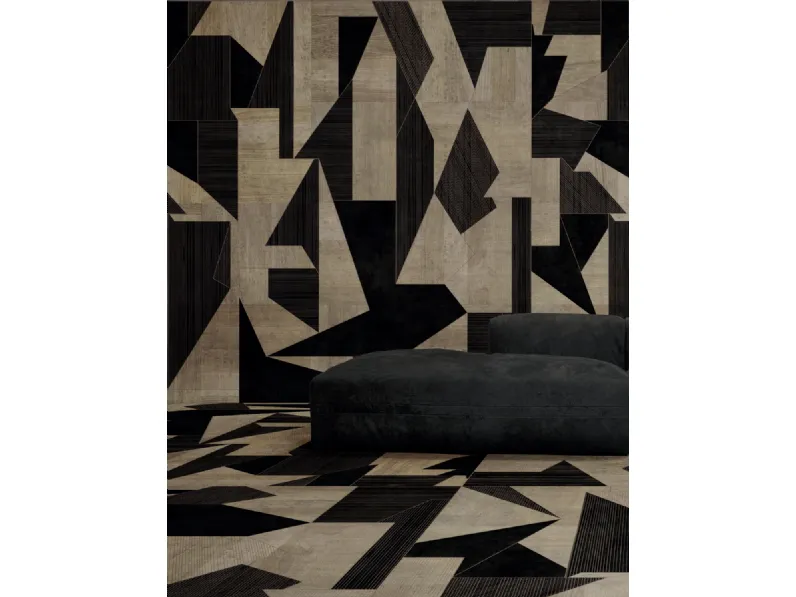 Parquet Grafiche Natalia in impiallacciatura rovere su supporto in multistrato di Giacobazzi