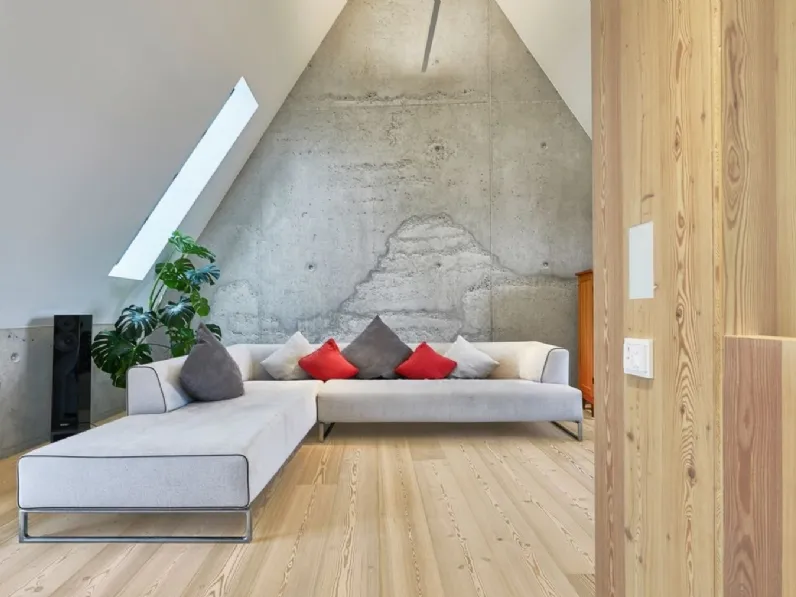 Parquet Larice Spazzolato Lisciviato di Mafi