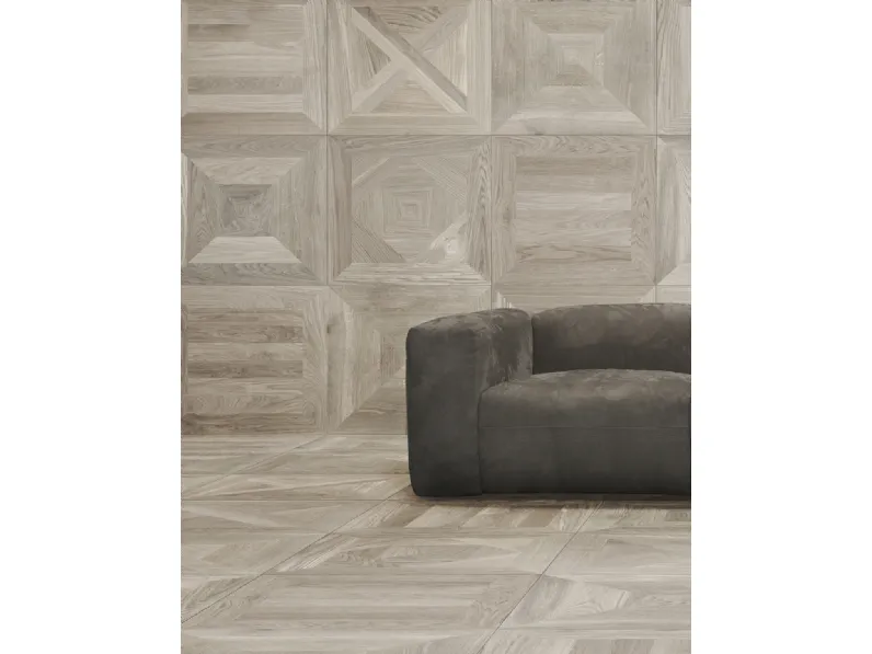 Parquet Mattonelle Mosaico A in essenza di rovere europeo di Giacobazzi