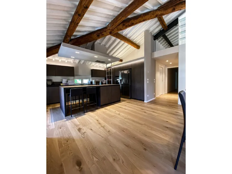 Parquet Model Ambra 018 in Rovere europeo di Legno System