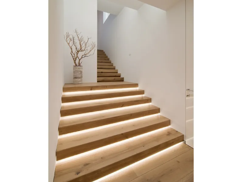 Parquet Model Ambra 038 in Rovere europeo di Legno System