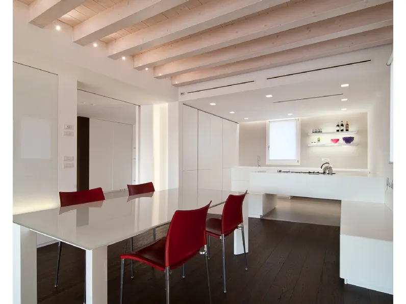 Parquet Model Carboncino 037 in Rovere thermo di Legno System