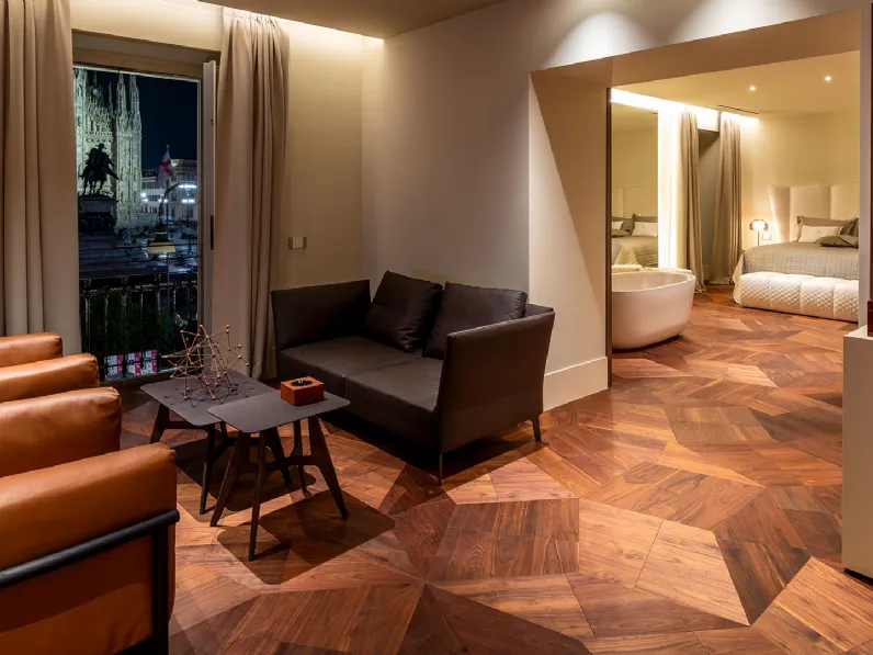 Parquet Natural Genius Slide in Noce Canaletto di Listone Giordano