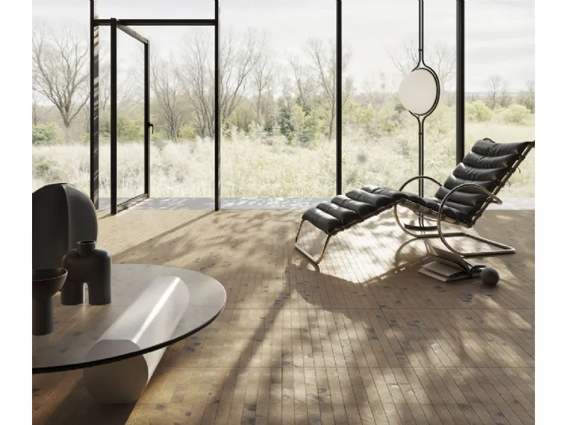 Parquet Natural Genius Trafic in Pino termotrattato di Listone Giordano