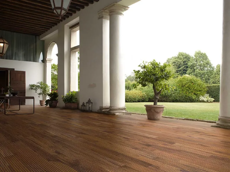Parquet Outdoor Marine in Tek di Listone Giordano