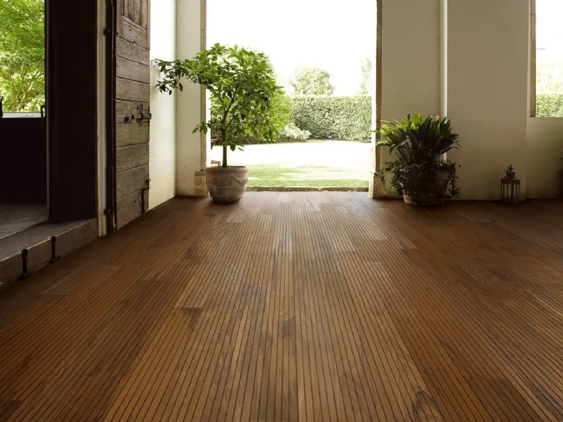 Parquet Outdoor Marine in Tek di Listone Giordano