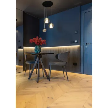 Parquet in rovere Vesuvio Ercolano, spessore 10 mm, di Gaia Parquet.