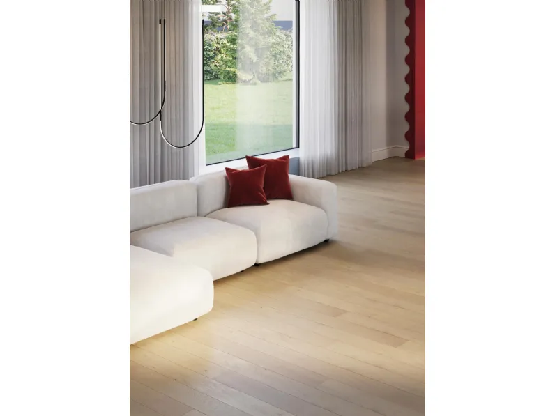 Parquet Rovere 14/15 mm - Elements Light Grey di Gaia Parquet