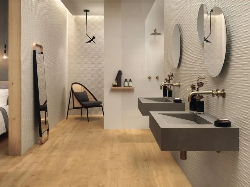 Piastrelle 3D Wall Carve di Atlas Concorde