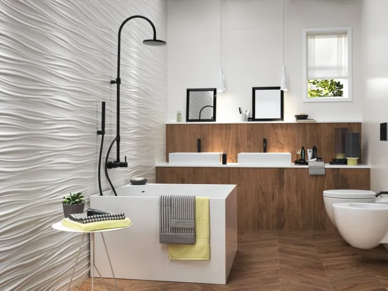 Piastrelle 3D Wall Design di Atlas Concorde
