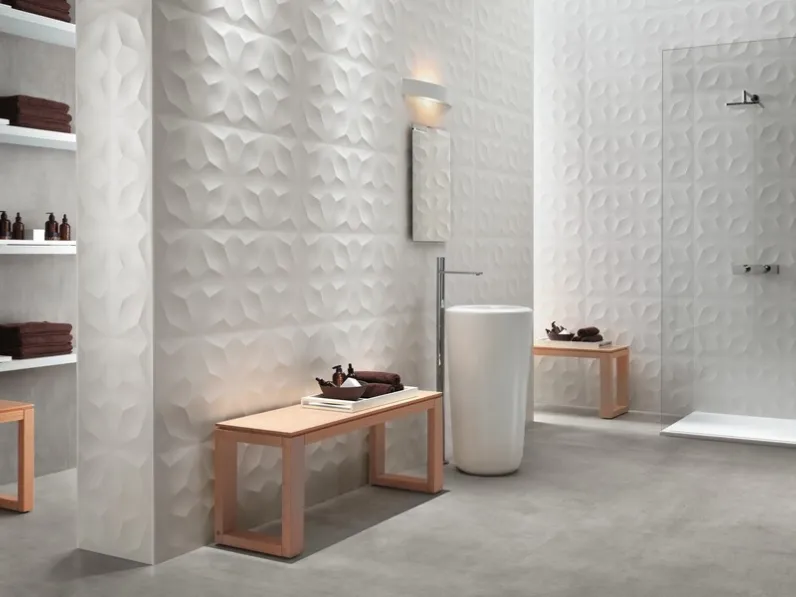 Piastrelle 3D Wall Design di Atlas Concorde