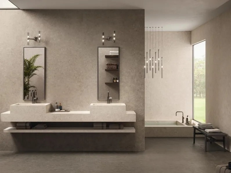 Piastrelle effetto pietra Boost Stone di Atlas Concorde