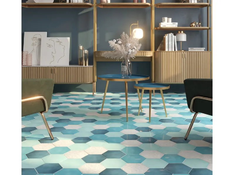 Piastrelle Exa16 di Acquario Due