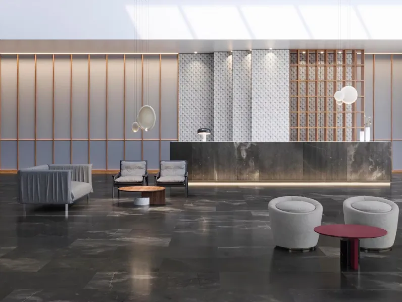 Piastrelle in marmo Habana Dark di Porcelanosa