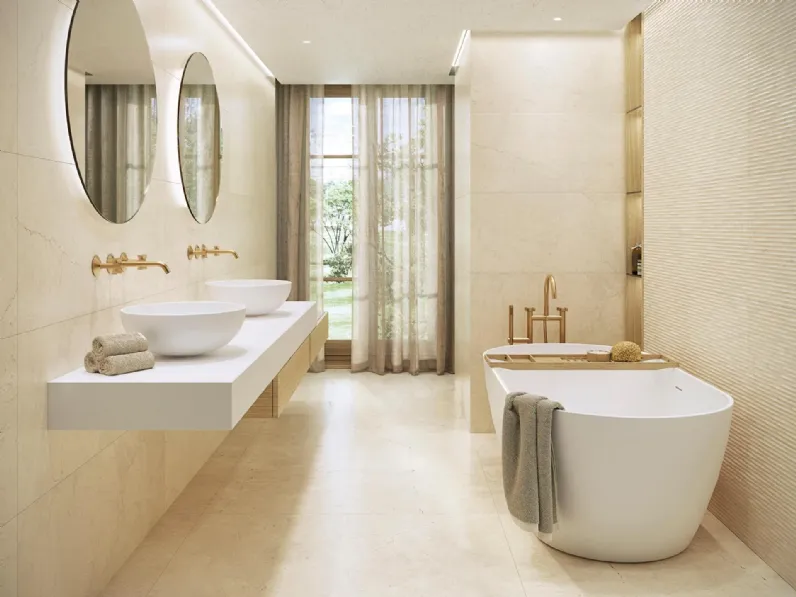 Piastrelle Màrmol Crema Bone di Porcelanosa