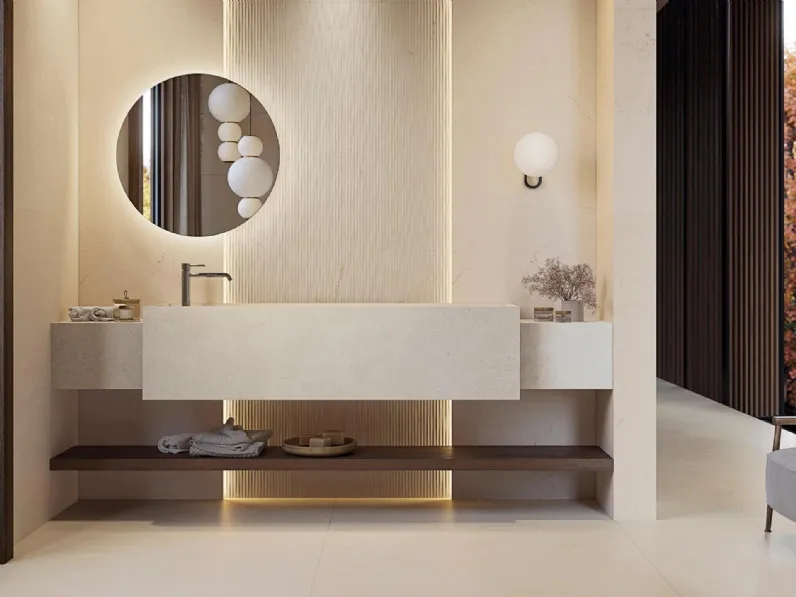 Piastrelle Màrmol Crema Marfil di Porcelanosa