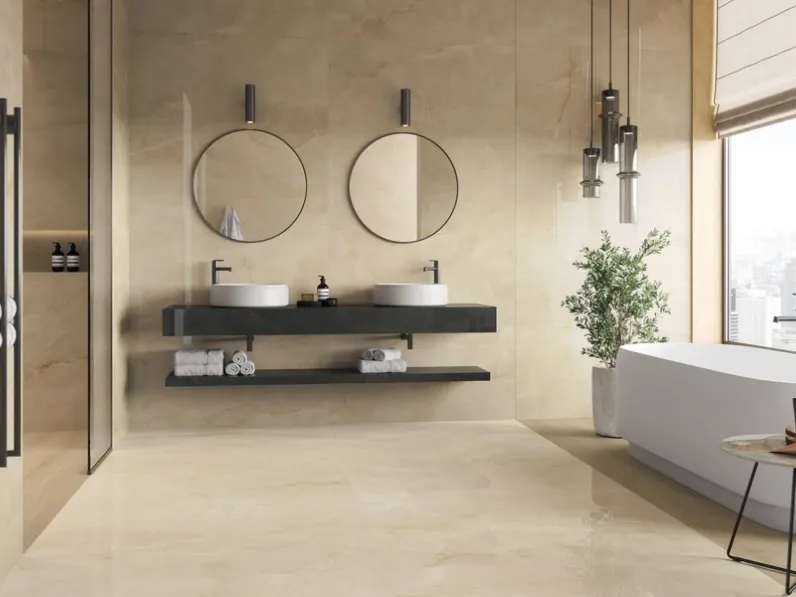 Piastrelle Marvel Onyx di Atlas Concorde