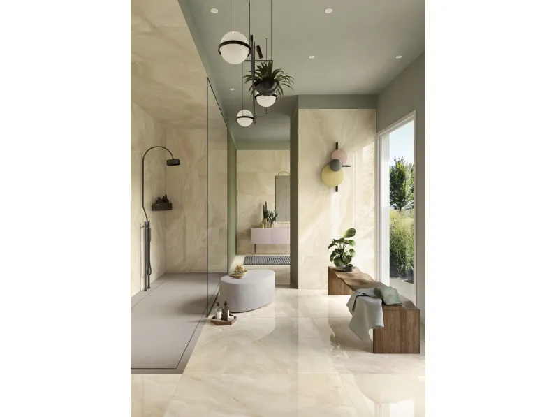 Piastrelle Noblesse Onyx Oyster di Lea Ceramiche