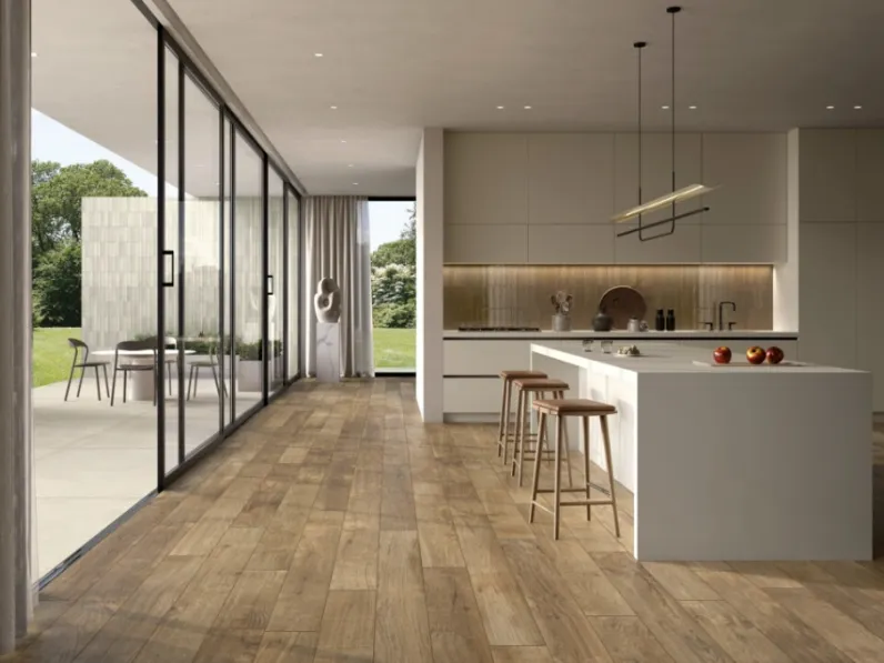 Piastrelle effetto legno Nodis di Ragno