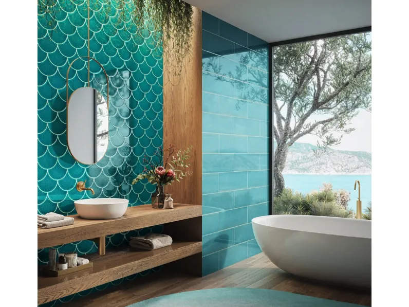 Piastrelle Pavoncella di Acquario Due