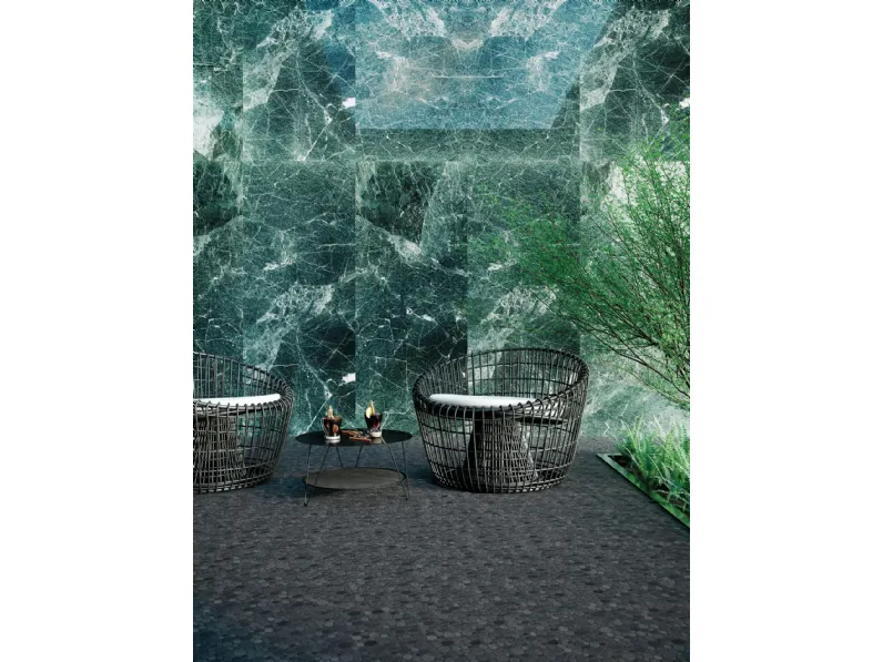 Piastrelle in marmo Verde Alpi di Porcelanosa