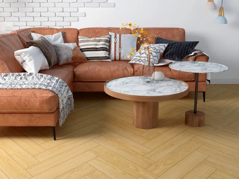 Pavimento Herringbone effetto legno di Swing Floor