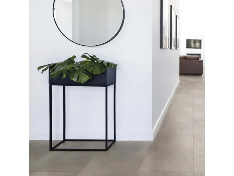 Pavimento Vinilico effetto cemento Tile Maxi di Meg Living