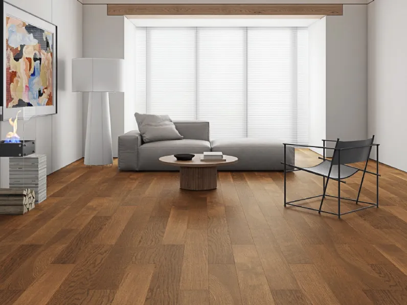 Pavimento Timberstone con legno ingegnerizzato di Swing Floor