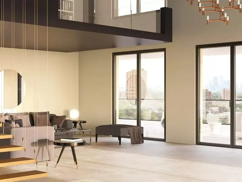 Finestra in alluminio AWS 65 BS HI+ di D & V