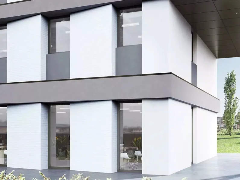Finestra in alluminio AWS 65 HI+ di D & V