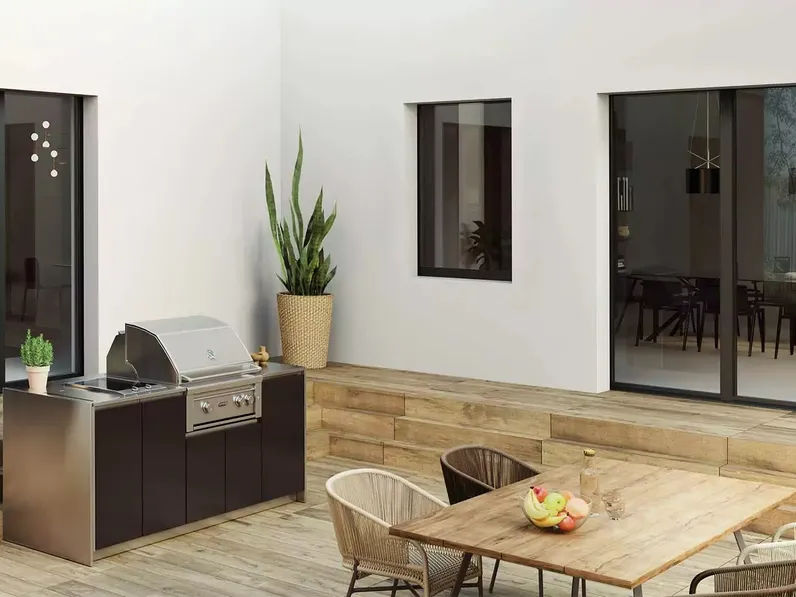 Finestra in alluminio AWS 75 BS HI+ di D & V