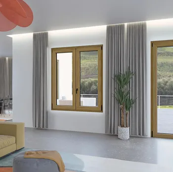 Finestra in PVC effetto legno Geo di D & V