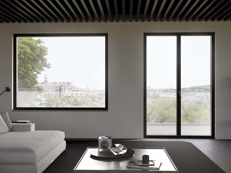 Finestra Sintesi Anta a Vista Plus - AV Plus Battente e Fissa di Nurith