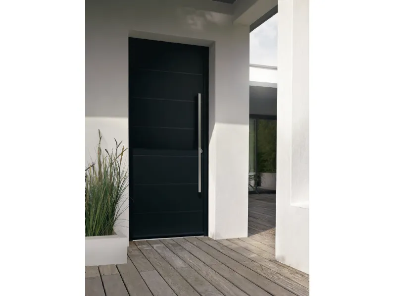 Portoncino Canopée 72 in alluminio laccato di K-Line