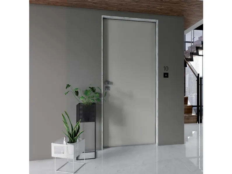 Porta blindata Florence in laccato Bianco di Gardesa